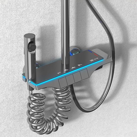 Sprchová sada REA Savio s LED displejem Titan