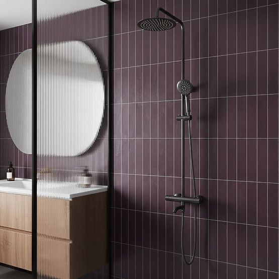 Sprchová Sada S Termostatem Rea Lungo Titan