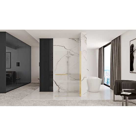 Sprchová stěna Rea Cortis GOLD 120