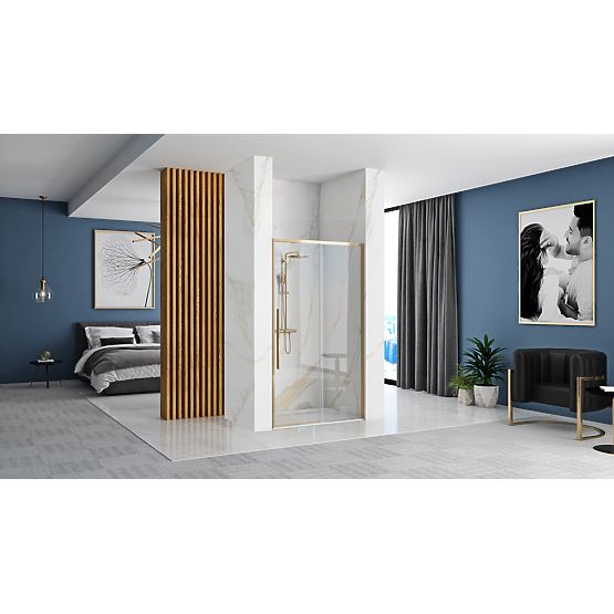 Sprchové dveře SOLAR ZLATÉ 100