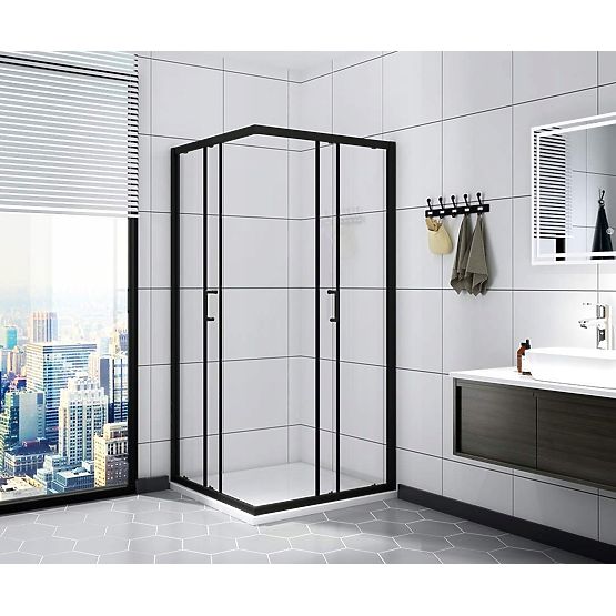 SPRCHOVÝ KOUT CALANI VITO 80cx80 ČERNÝ