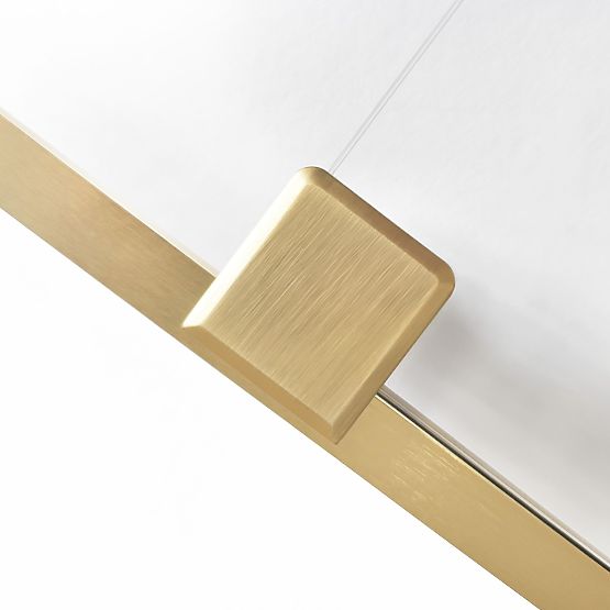 Sprchový kout REA Montana Zlatý Kartáčovaný 120x100