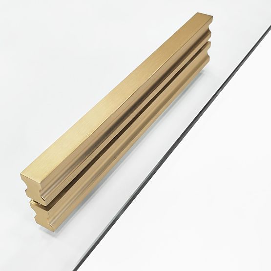 Sprchový kout REA Montana Zlatý Kartáčovaný 130x90