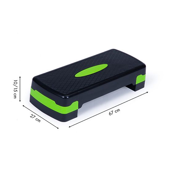 Step fitness pro cvičení aerobik 2 stupně podesta