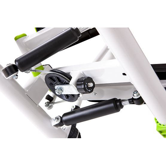 Stepper twistový s lanky a počítadlem fitness ModernHome