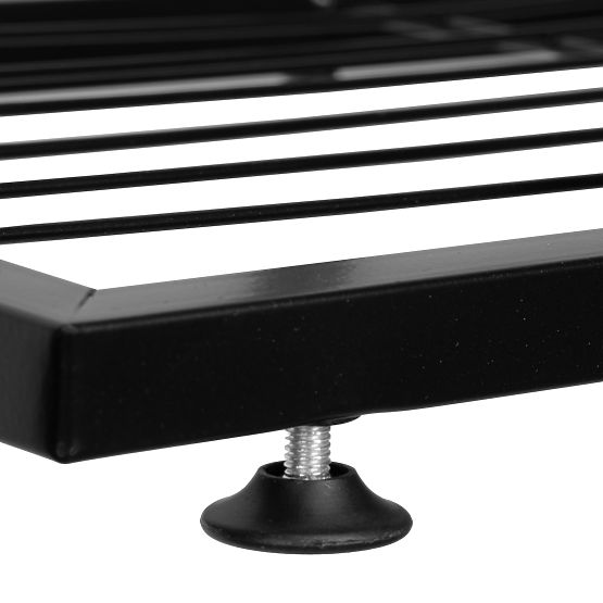 Stojan na květiny 8 úrovní NEST černý