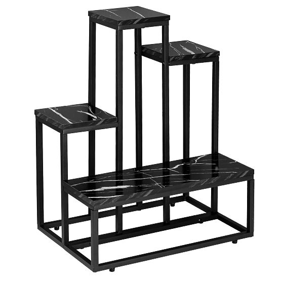 Stojan na květiny ANTIRES černý mramor