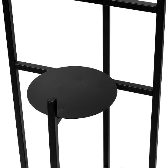 Stojan na květiny loft Tretorri Černý stojan na květiny