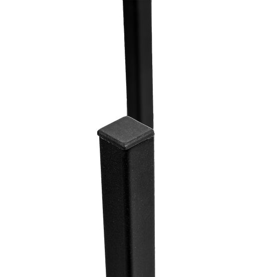 Stojan na květiny loftový Torre 60 cm černý
