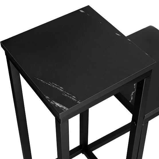 Stojan na květiny Munir černý mramor