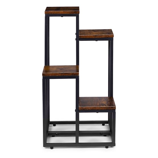 Stojan na květiny ozdoby 4 police loft ModernHome