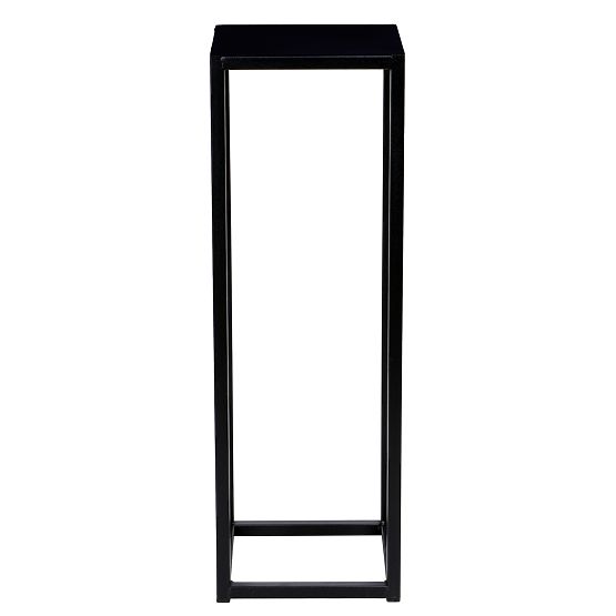Stojan na květiny Piatto loft 60 cm černý
