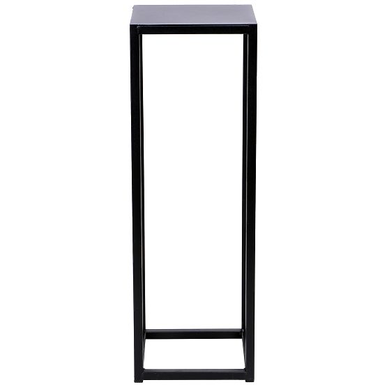 Stojan na květiny Piatto loft 60 cm černý