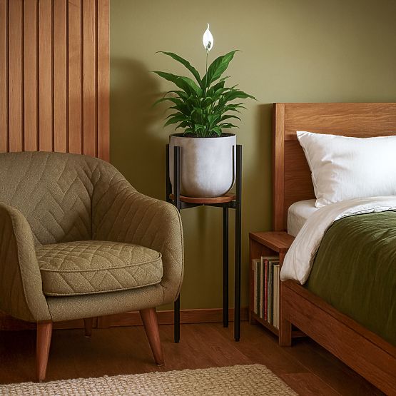 Stojan na květiny stojací stojan na květiny dekorace loft ModernHome