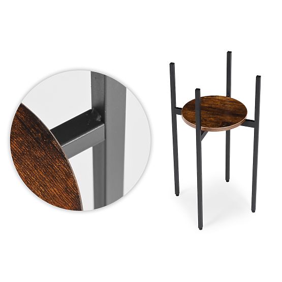 Stojan na květiny stojací stojan na květiny dekorace loft ModernHome