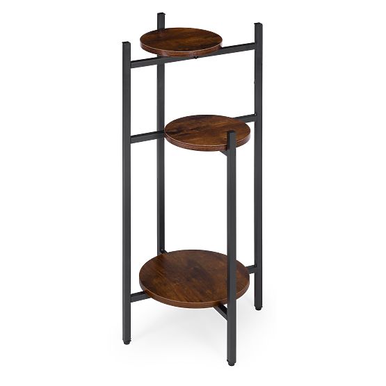 Stojan na květiny, stojan na květiny, dekorace, 3 úrovně, loft ModernHome