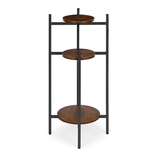 Stojan na květiny, stojan na květiny, dekorace, 3 úrovně, loft ModernHome