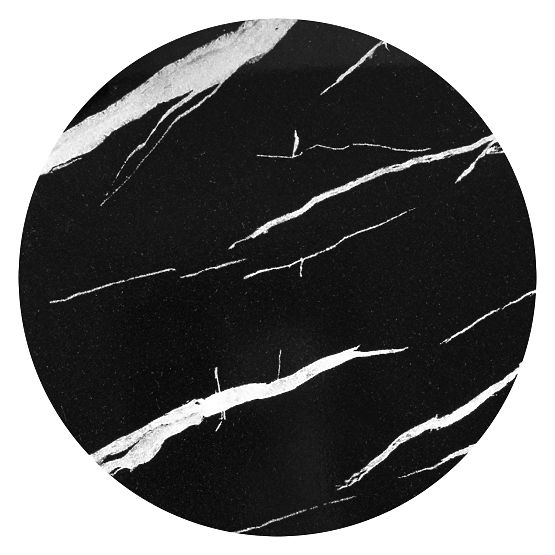 Stojan na květiny TRETORRI černý mramor