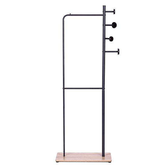 Stojanový věšák na oblečení s policí na boty