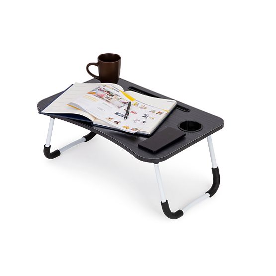 Stolek pod notebook do postele 60x40cm - Černá