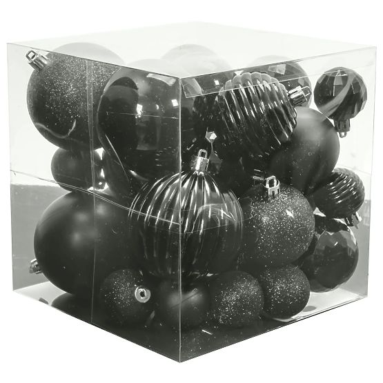 STŘÍBRNÉ VÁNOČNÍ KOULE 36KS 311433C