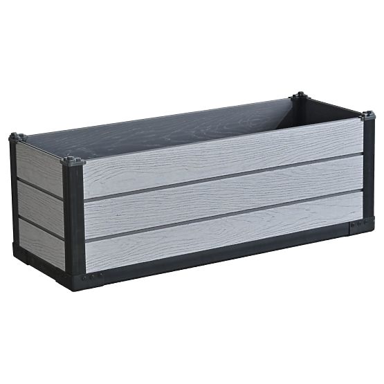 Stylový zahradní květináč Obal na květiny Obdélníkový květináč 105x39x36,55 cm