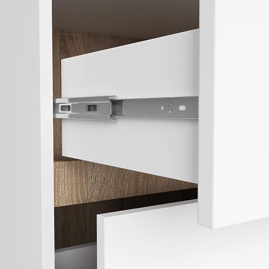 SZAFKA ŁAZIENKOWA POD UMYWALKĘ VAMI W90 2SZ 2P PK BIAŁA / DĄB SONOMA