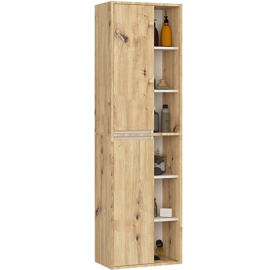 KOUPELNOVÁ SKŘÍŇKA ZÁVĚSNÁ VAMI W50 DUB ARTISAN / KAŠMÍR