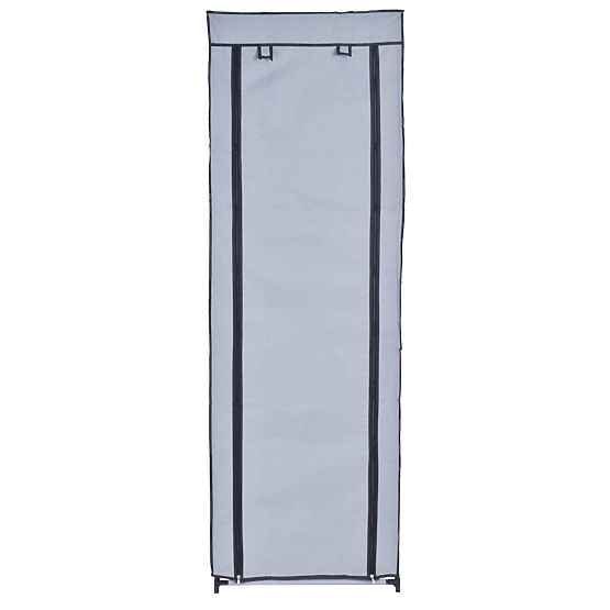 Textilní botník Lea šedý