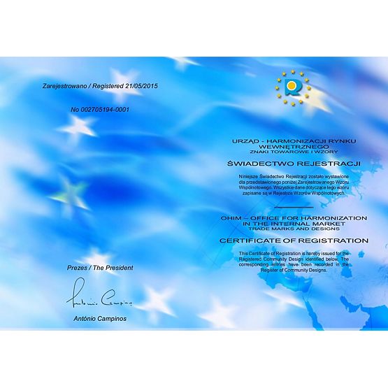 Textilní skříň Gaja Vitto - hnědá