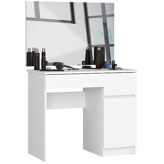 TOALETKA SE ZRCADLEM CLP P-2/SL 900x600 PRAVÁ PK BÍLÁ