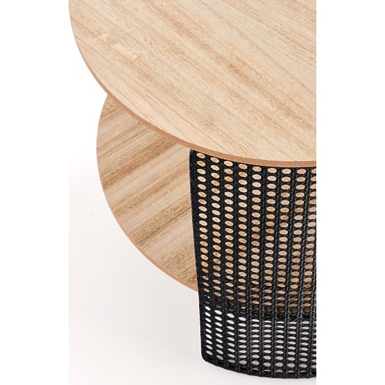 TRAFICA konferenční stolek přírodní/černý (1p=1ks)