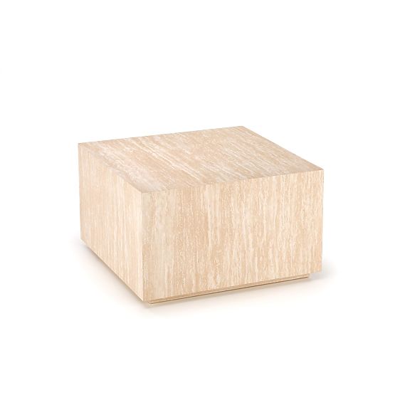 TRAVERTINO KWADRAT konferenční stolek, travertin 