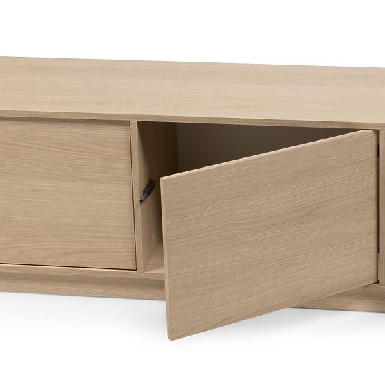 TV skříňka Japandi dub Lindberg