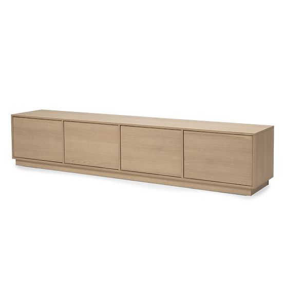 TV skříňka Japandi dub Lindberg