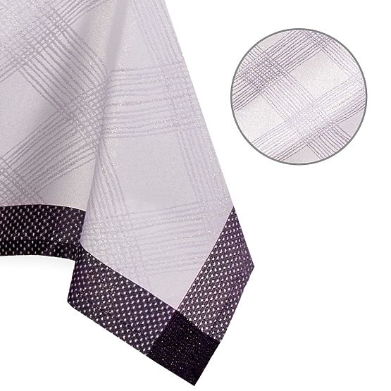 Ubrus MILLUZA barva krémová metalizovaný klasický motiv 30x120 ameliahome