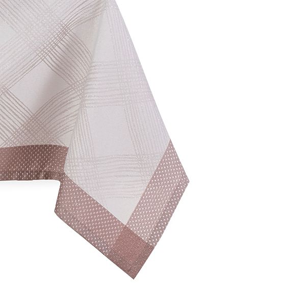 Ubrus MILLUZA krémová metalizovaná klasický motiv 140x300 ameliahome