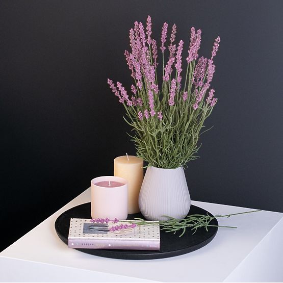 Umělá květina LAVI fialová barva boho styl ameliahome