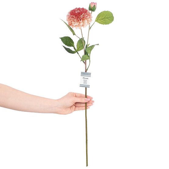 Umělá květina PIVOŇKA korálová barva moderní styl ameliahome