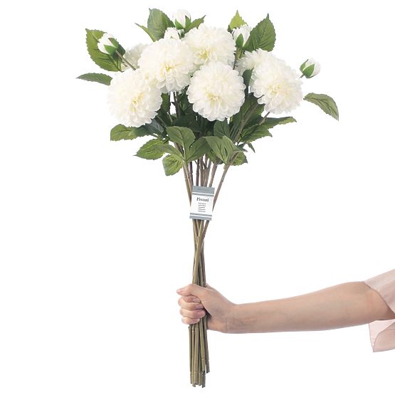 Umělá květina PIVOŇKA krémová barva moderní styl ameliahome