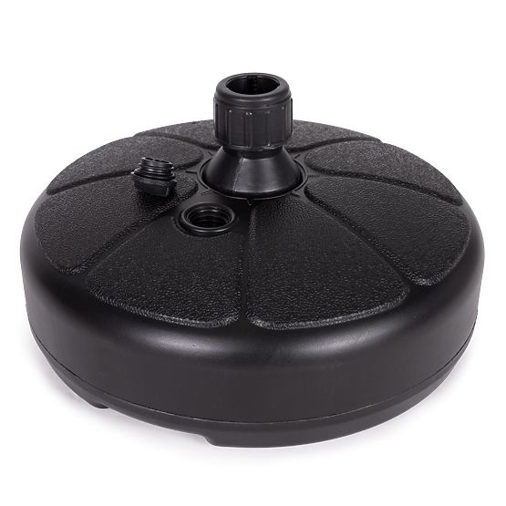 Univerzální stojan na slunečníky černý