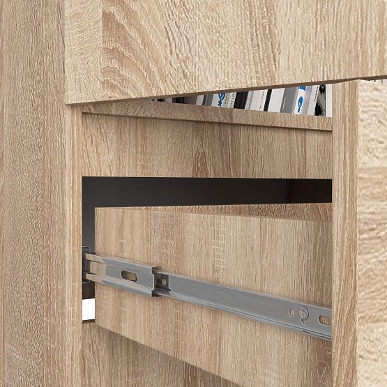 UZAVŘENÝ REGÁL R60 2D 1SZ CLP PK DUB SONOMA