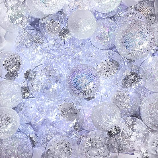 VÁNOČNÍ KOULE 30 KS SYSD1688-058