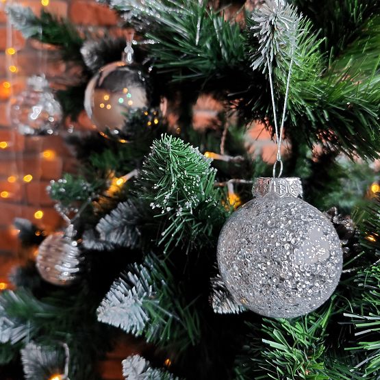 VÁNOČNÍ KOULIČKY 30 KS SYSD1688-064