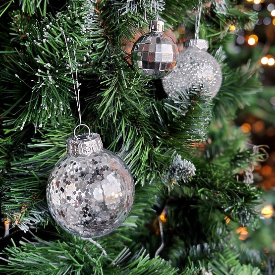 VÁNOČNÍ KOULIČKY 30 KS SYSD1688-064