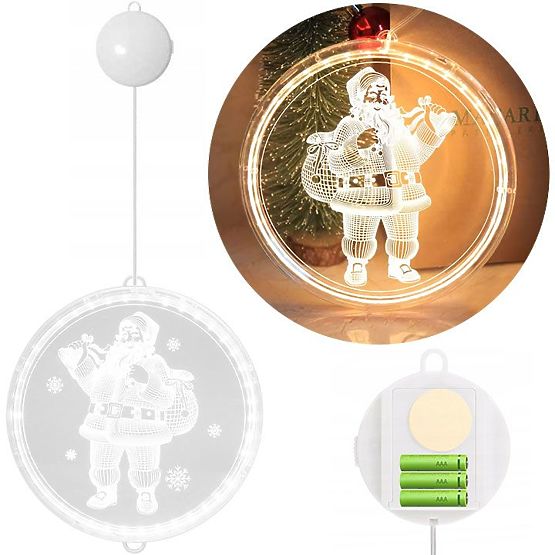 Vánoční LED dekorace Santa CD003