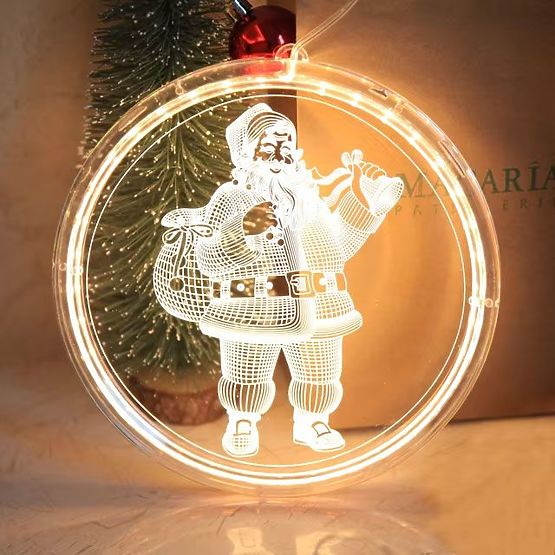 Vánoční LED dekorace Santa CD003