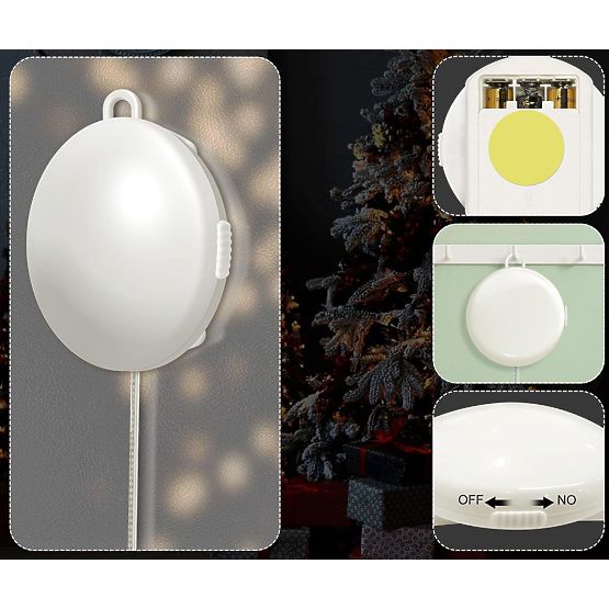 Vánoční LED dekorace Santa CD003