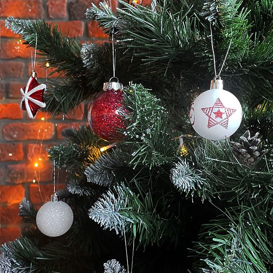 VÁNOČNÍ OZDOBY 41 KS SYSD1688-195