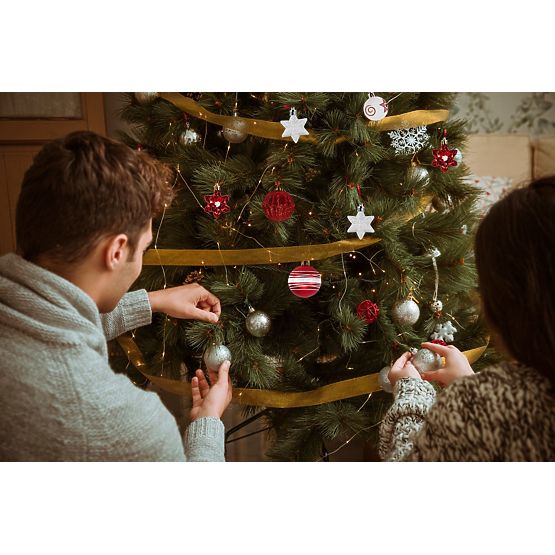 VÁNOČNÍ OZDOBY 41 KS SYSD1688-195